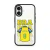 Goal Fever Brazil jersey phone case, personalise with your name and number (view 5)