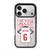 Goal Fever England jersey phone case - personalise with name and number (iPhone17-Pro-Silver)