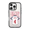 Goal Fever England jersey phone case - personalise with name and number (iPhone16 Pro-front)