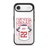 Goal Fever England jersey phone case - personalise with name and number (iPhone-Air-Front)