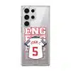 Goal Fever England jersey phone case - personalise with name and number (Samsung-S26Ultra)