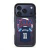 Goal Fever France jersey phone case - personalise with name and number (iPhone17-Pro-DeepBlue)