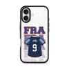 Goal Fever France jersey phone case - personalise with name and number (iPhone16-front)