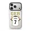 Goal Fever Germany jersey phone case - personalise with name and number (iPhone17-Pro-WhiteCase)