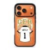 Goal Fever Germany jersey phone case - personalise with name and number (iPhone17-Pro-Orange)