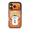 Goal Fever Germany jersey phone case - personalise with name and number (iPhone17-Pro-Orange)