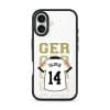 Goal Fever Germany jersey phone case - personalise with name and number (iPhone16-front)