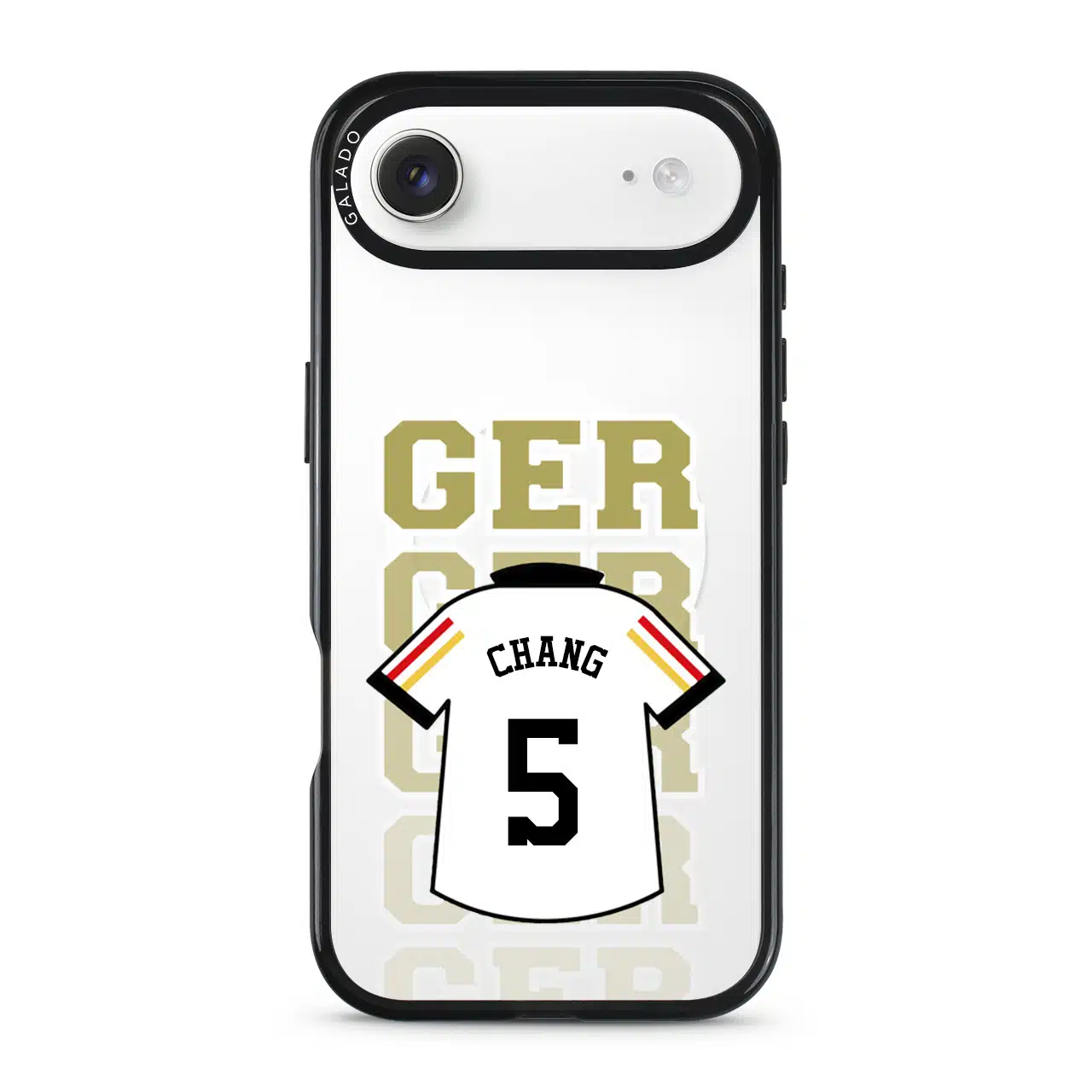Goal Fever Germany jersey phone case - personalise with name and number (iPhone-Air-Front)