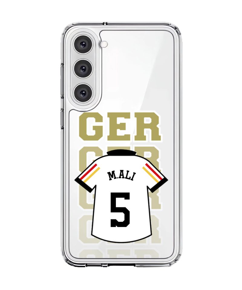 Goal Fever Germany jersey phone case - personalise with name and number (Samsung-Front)