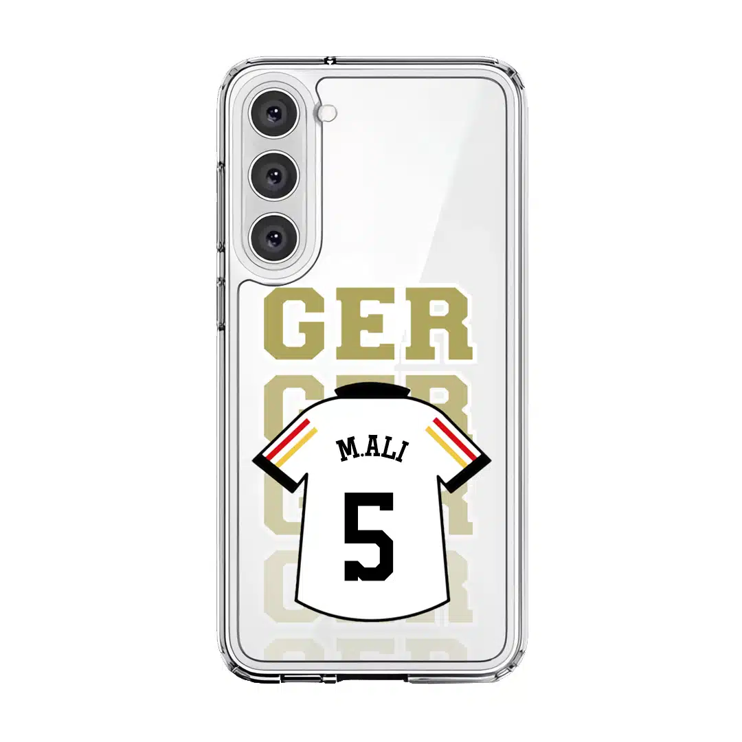 Goal Fever Germany jersey phone case - personalise with name and number (Samsung-Front)