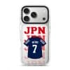 Goal Fever Japan jersey phone case - personalise with name and number (iPhone17-Pro-WhiteCase)