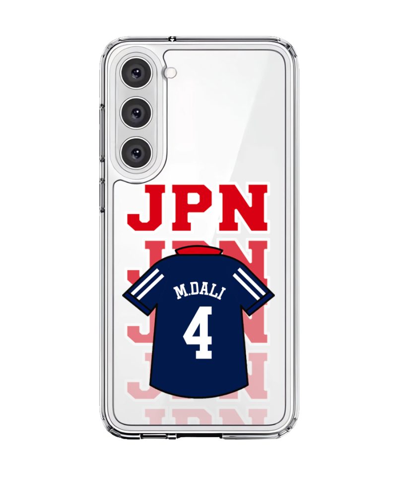 Goal Fever Japan jersey phone case - personalise with name and number (Samsung-Front)