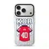 Goal Fever Korea jersey phone case - personalise with name and number (iPhone17-Pro-WhiteCase)