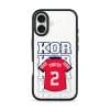 Goal Fever Korea jersey phone case - personalise with name and number (iPhone16-front)