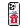 Goal Fever Korea jersey phone case - personalise with name and number (iPhone16 Pro-front)