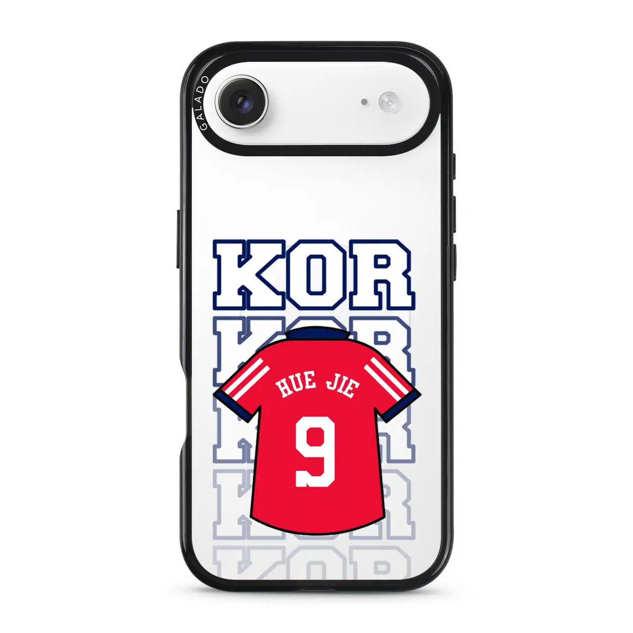 Goal Fever Korea jersey phone case - personalise with name and number (iPhone-Air-Front)