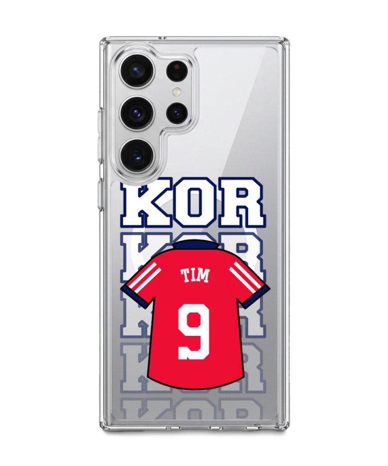 Goal Fever Korea jersey phone case - personalise with name and number (Samsung-S26Ultra)
