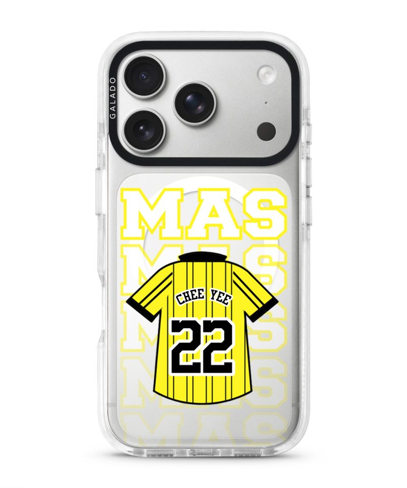 Goal Fever Malaysia (Home) jersey phone case, personalise with your name and number (view 2)