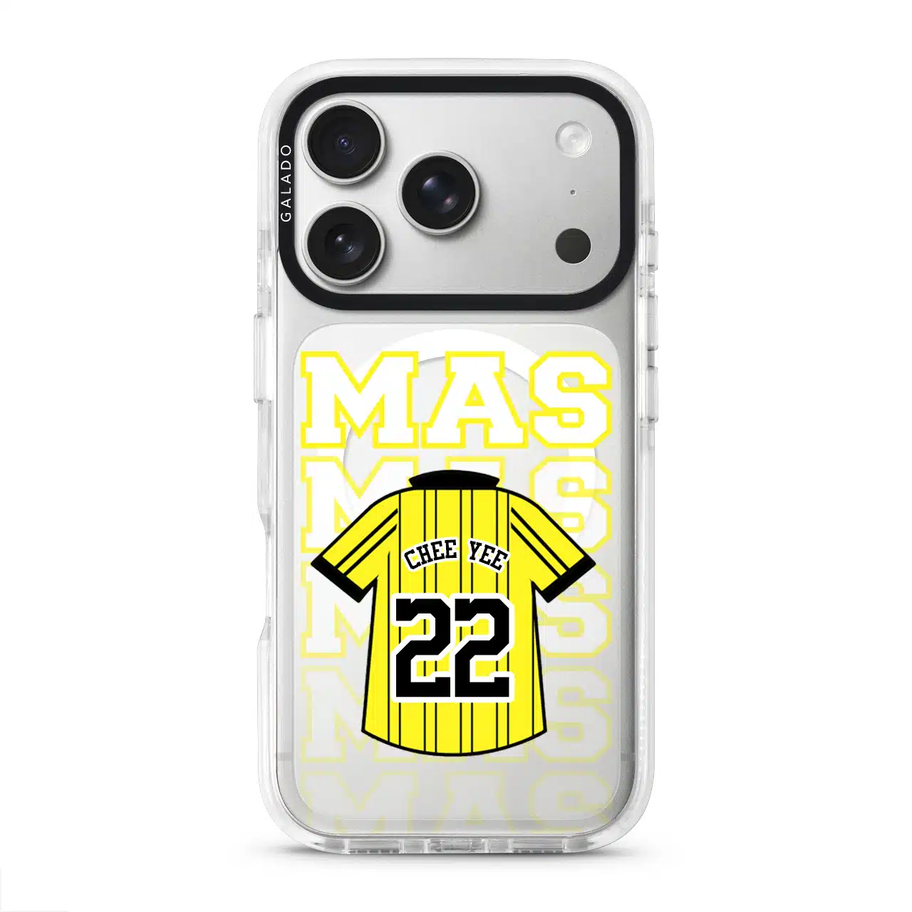 Goal Fever Malaysia (Home) jersey phone case, personalise with your name and number (view 2)