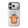 Goal Fever Netherlands jersey phone case - personalise with name and number (iPhone17-Pro-WhiteCase)
