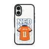Goal Fever Netherlands jersey phone case - personalise with name and number (iPhone16-front)
