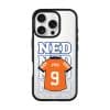 Goal Fever Netherlands jersey phone case - personalise with name and number (iPhone16 Pro-front)