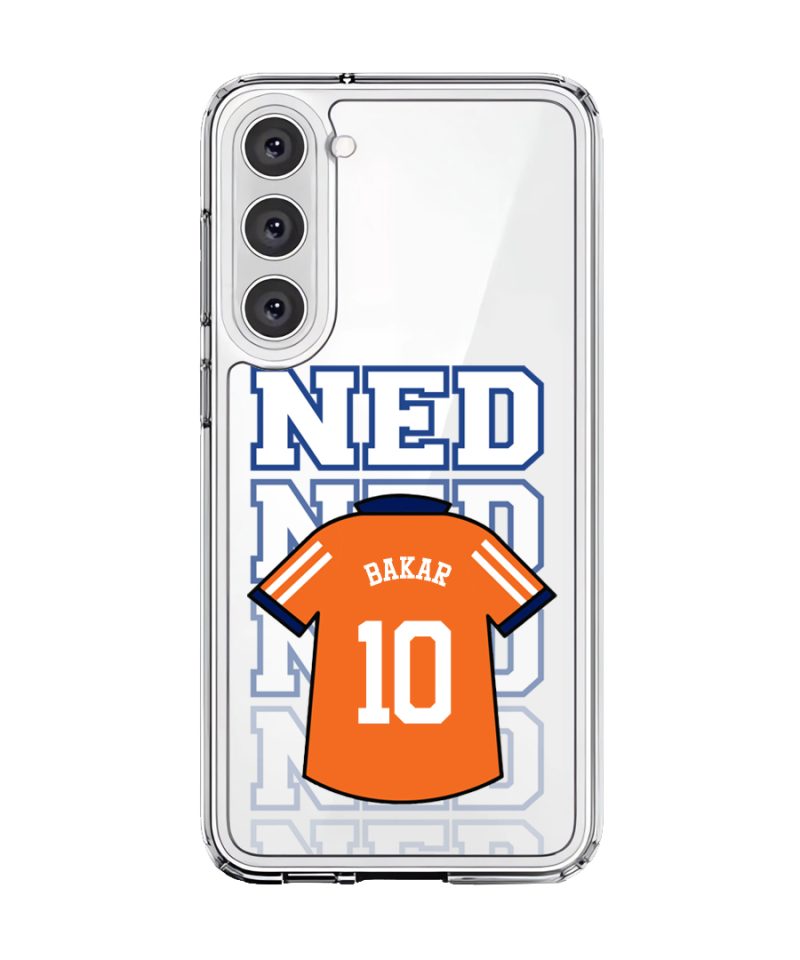 Goal Fever Netherlands jersey phone case - personalise with name and number (Samsung-Front)