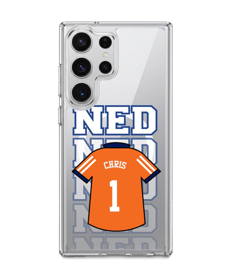 Goal Fever Netherlands jersey phone case - personalise with name and number (Samsung-S26Ultra)