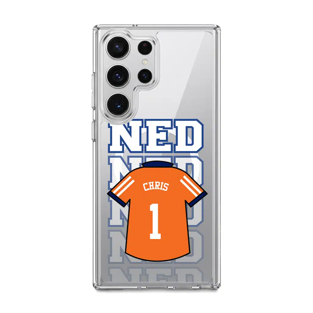 Goal Fever Netherlands jersey phone case - personalise with name and number (Samsung-S26Ultra)