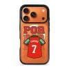 Goal Fever Portugal jersey phone case - personalise with name and number (iPhone17-Pro-Orange)