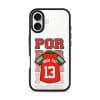 Goal Fever Portugal jersey phone case - personalise with name and number (iPhone16-front)