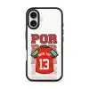 Goal Fever Portugal jersey phone case - personalise with name and number (iPhone16-front)