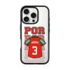 Goal Fever Portugal jersey phone case - personalise with name and number (iPhone16 Pro-front)