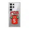Goal Fever Portugal jersey phone case - personalise with name and number (Samsung-S26Ultra)