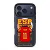 Goal Fever Spain jersey phone case - personalise with name and number (iPhone17-Pro-DeepBlue)