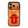 Goal Fever Spain jersey phone case - personalise with name and number (iPhone17-Pro-Orange)