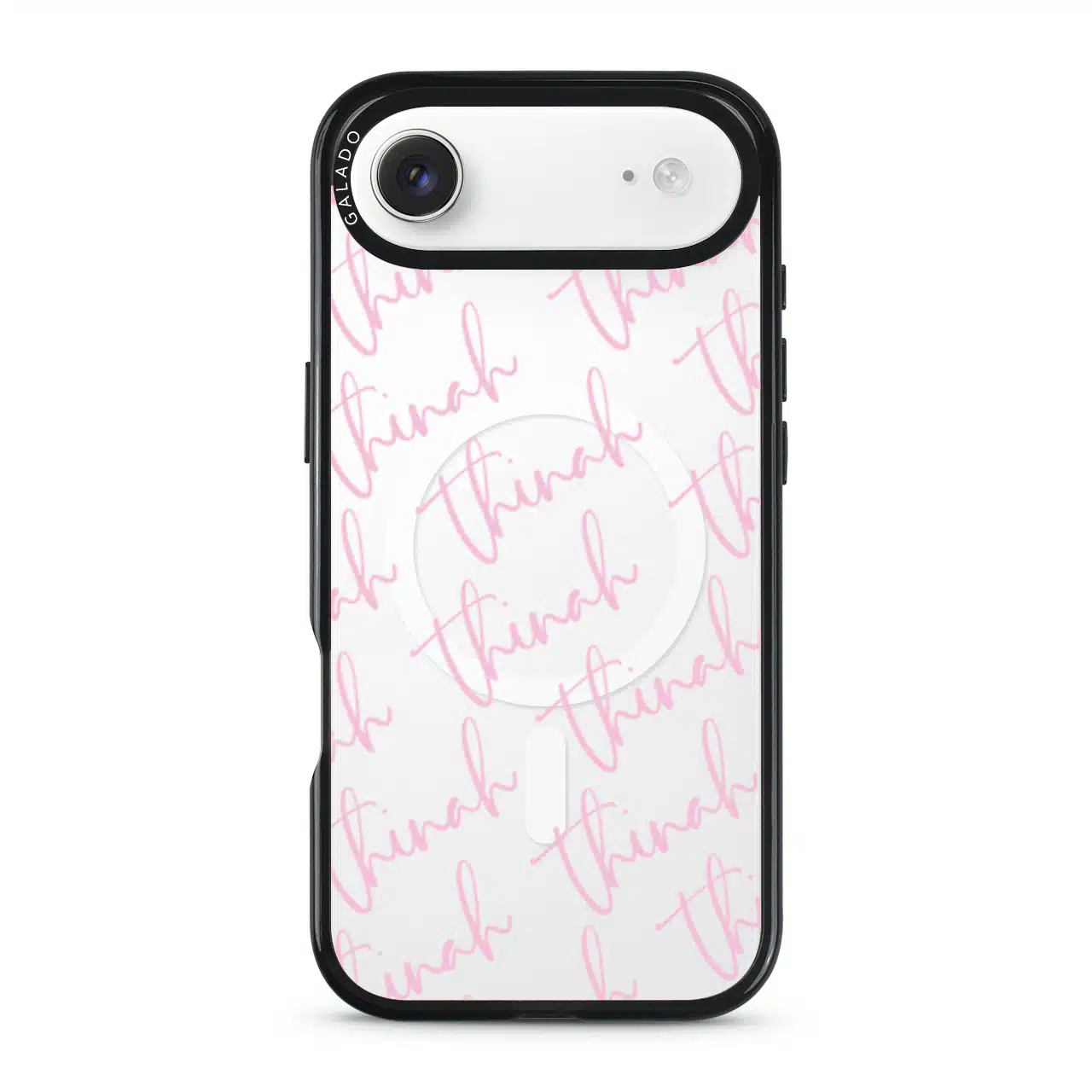 Scripted custom name phone case, your name in a flowing script font (view 6)