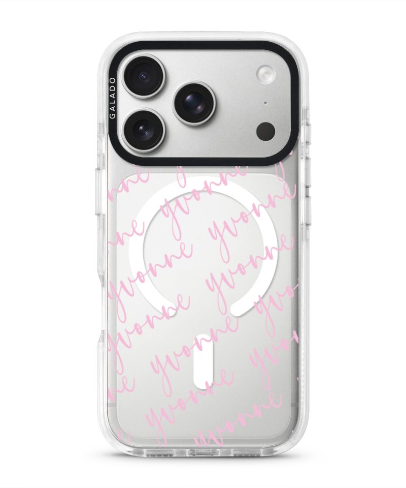 Scripted custom name phone case, your name in a flowing script font (view 8)