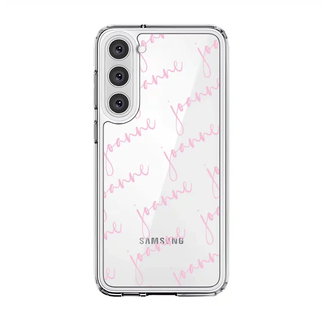 Scripted custom name phone case, your name in a flowing script font (view 9)