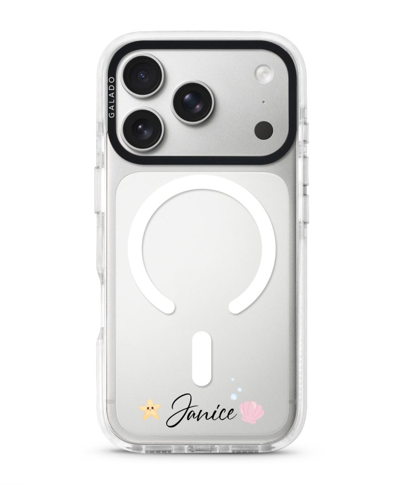 Bubbly Shell phone case — GALADO Under The Sea collection