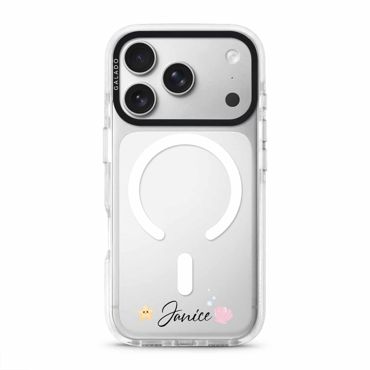 Bubbly Shell phone case — GALADO Under The Sea collection
