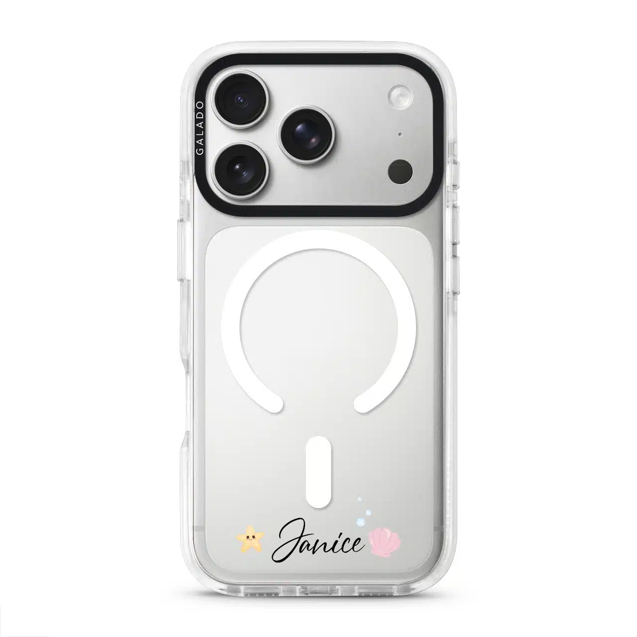 Bubbly Shell phone case — GALADO Under The Sea collection