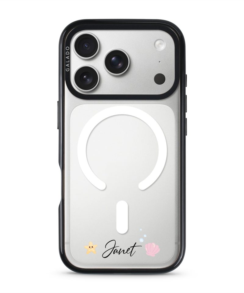 Bubbly Shell phone case — GALADO Under The Sea collection