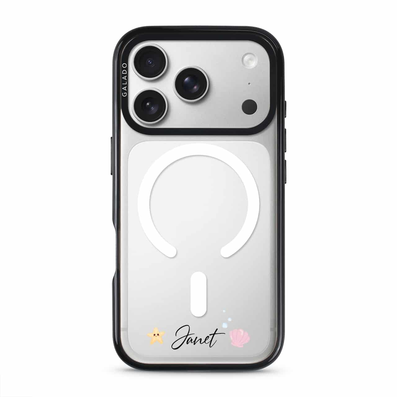 Bubbly Shell phone case — GALADO Under The Sea collection