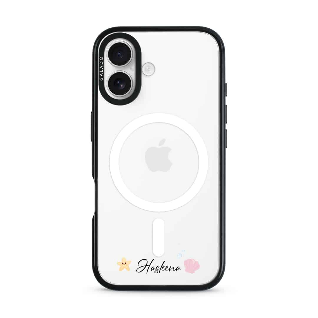 Bubbly Shell phone case — GALADO Under The Sea collection