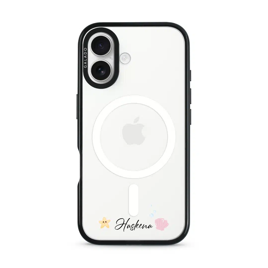 Bubbly Shell phone case — GALADO Under The Sea collection