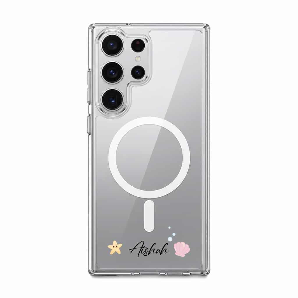 Bubbly Shell phone case — GALADO Under The Sea collection