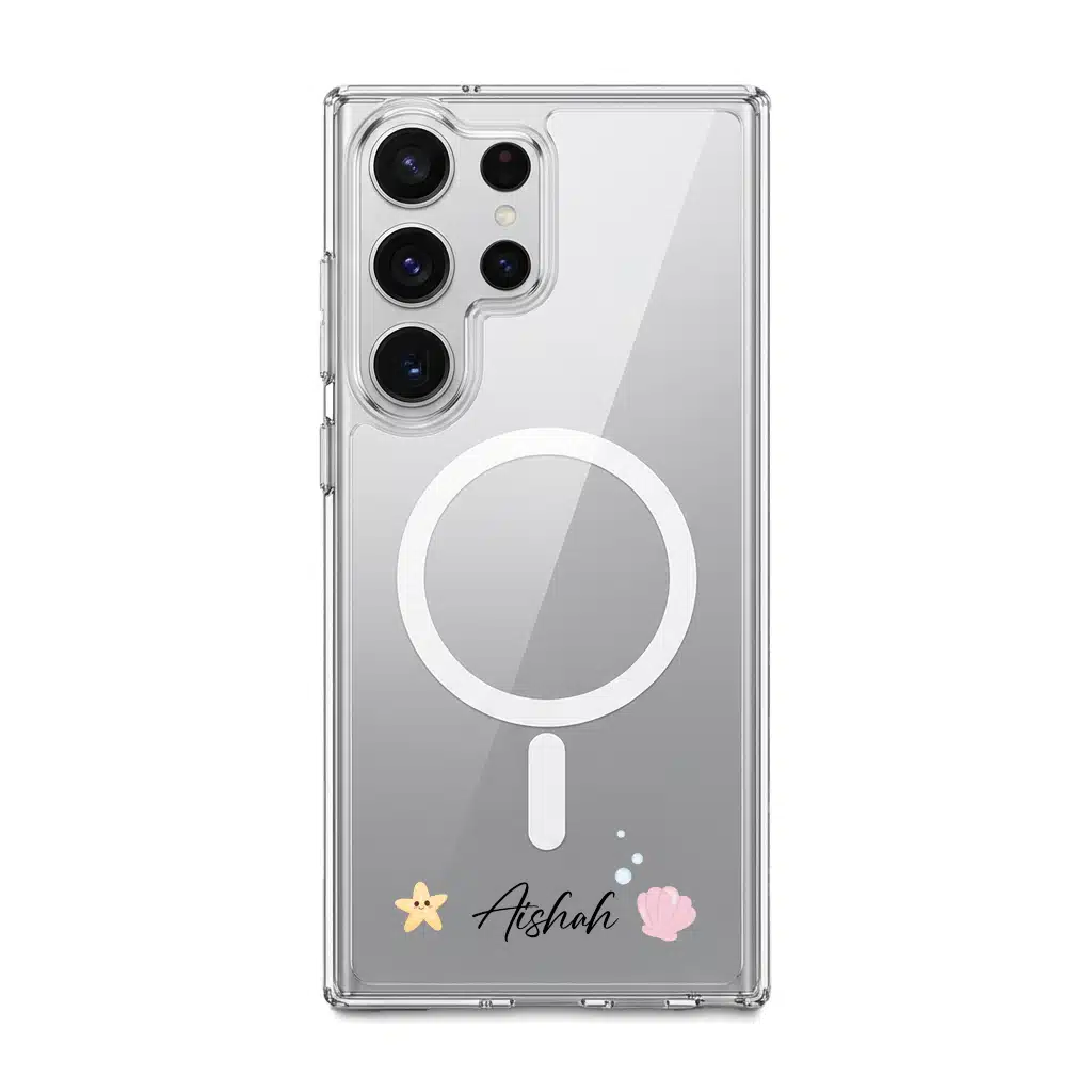 Bubbly Shell phone case — GALADO Under The Sea collection