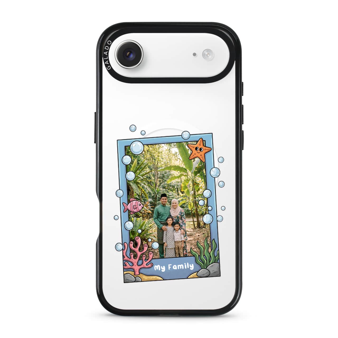 Coral Frame - Custom Picture phone case — GALADO Under The Sea collection