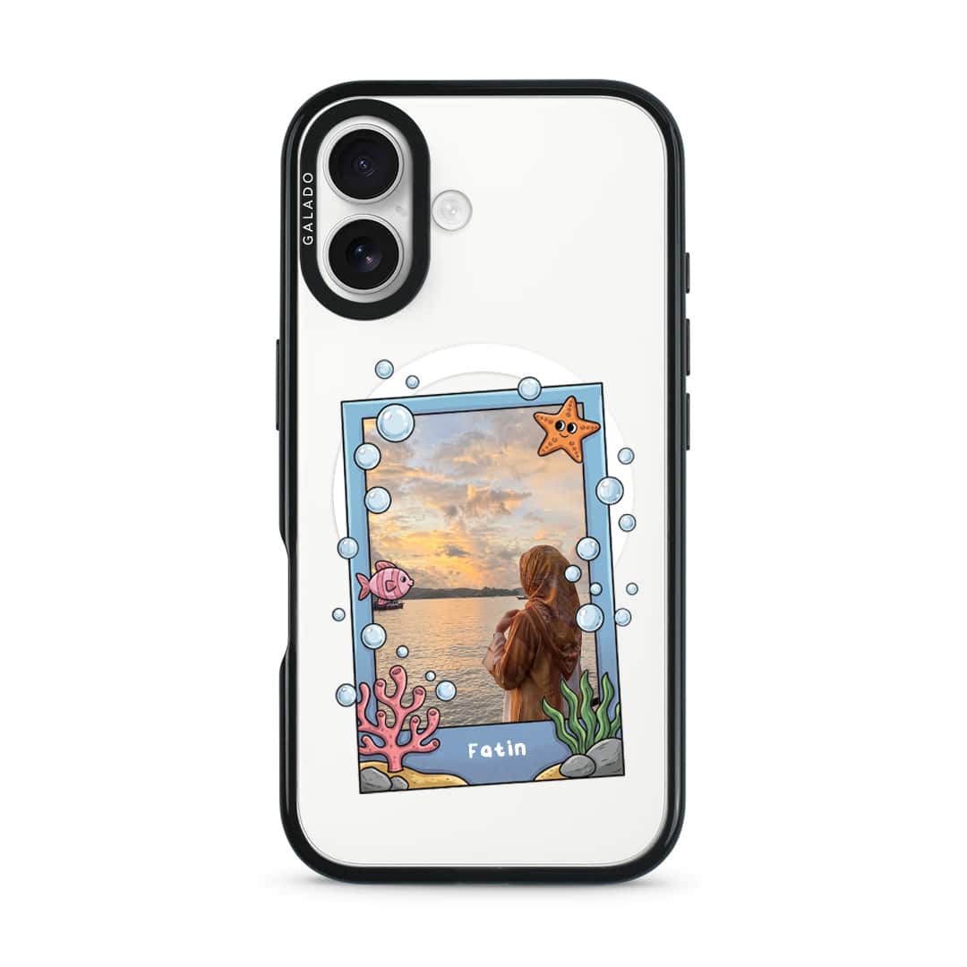 Coral Frame - Custom Picture phone case — GALADO Under The Sea collection